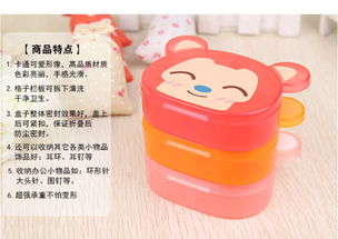 義烏商貿(mào)城中的溫馨守護 卡通透明小熊藥盒的日用品貿(mào)易新篇章